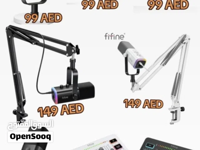 All Fifine product mic AM8T, AM8, mixer, BM88 stand, best price, delivery service