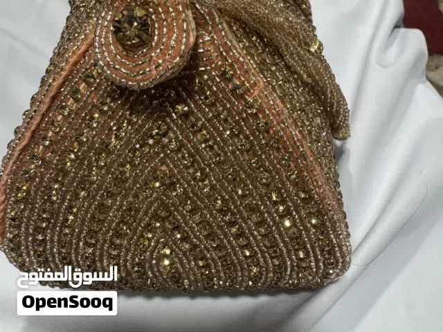 New golden small pouch