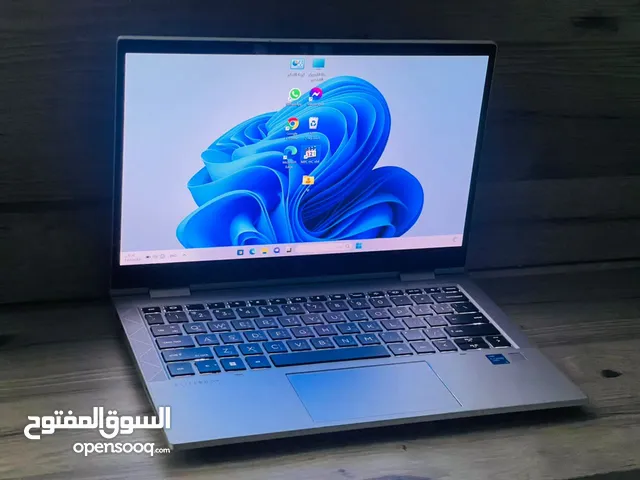 جهاز   ELITEBOOK 830 G8 X360 معالج كور i5  #  الجيل الحادي عشر #  # شاشه تعمل باللمس # لاداء متمي