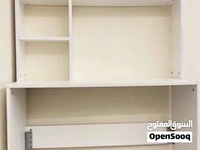 مكتبه لون ابيض جديده