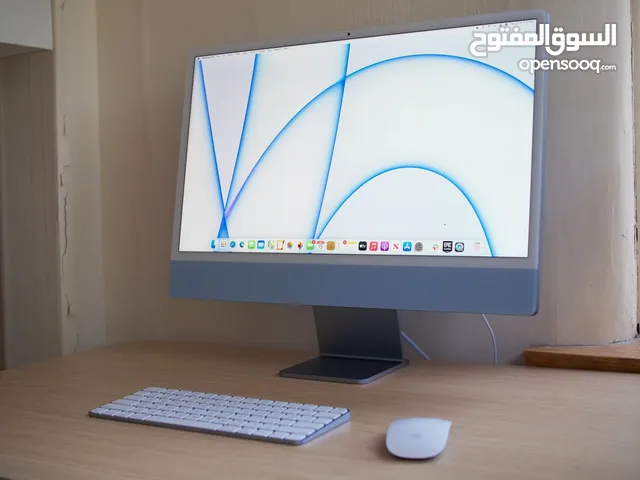 كومبيوتر iMac M1 مع 16 ram (موديل 2021)
