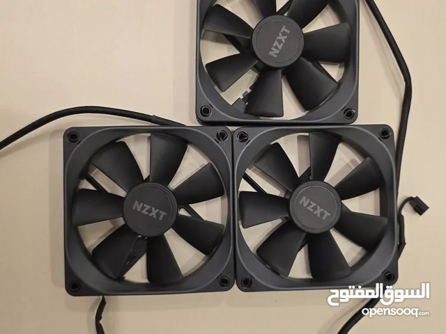 3x NZXT RF-AP120-FP 120mm Fans – Excellent condition