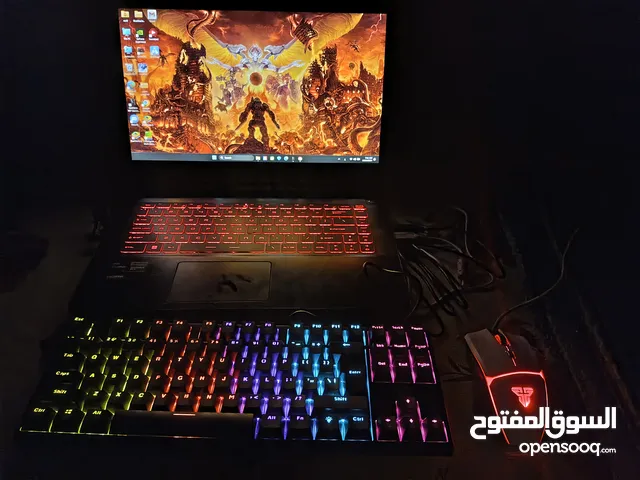 جهاز msi قيمنق بحالت وكاله معه كرتونته
