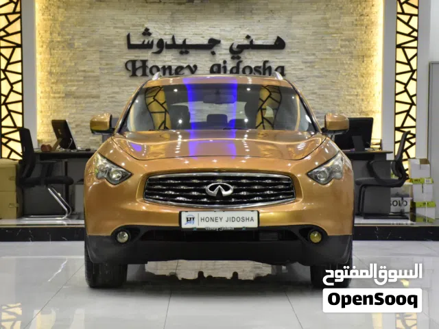 Infiniti FX50s ( 2009 Model ) in Orange Color GCC Specs