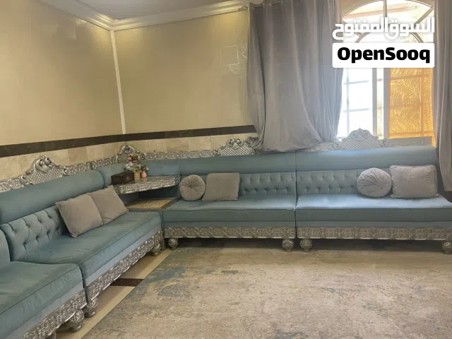 أطقم كنبات صاله الطقم الأزرق 95