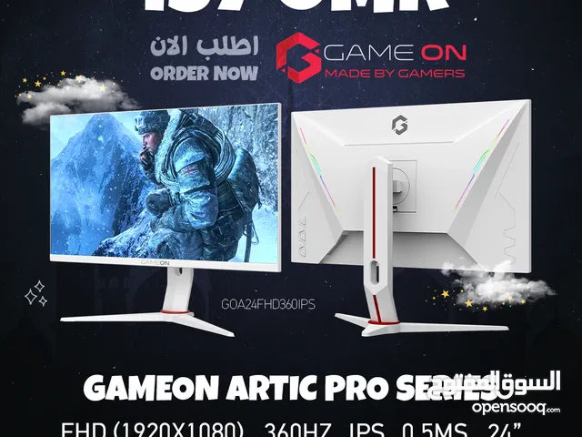 GAMEON Artic Pro Series 360Hz 0.5Ms FHD Ips - شاشة جيمينج من جيم اون !