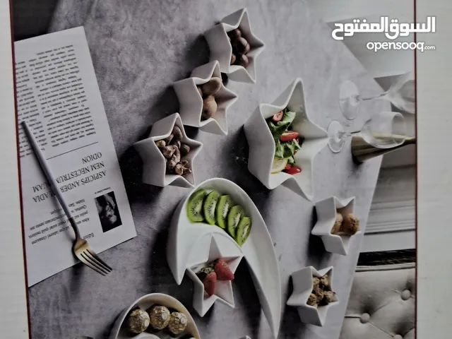 طقم ضيافه جديد ناقص قطعه