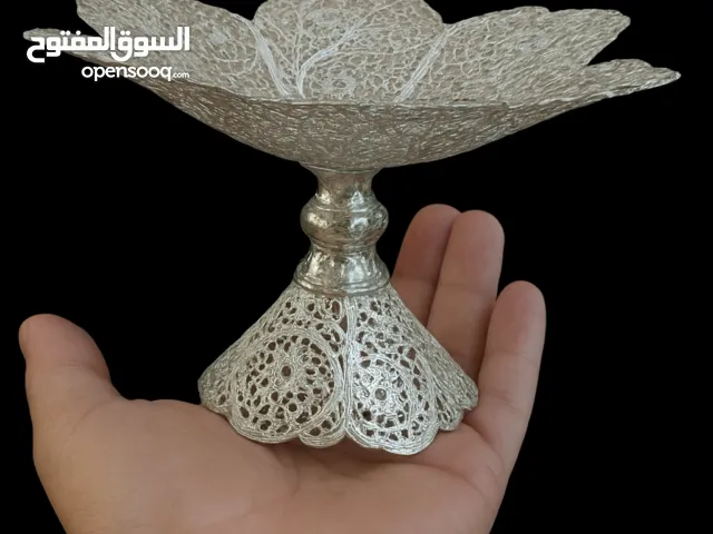 ((حرفیة یدویة)) طبق حلوی نحاسي فاخر صنع فی کرمان-ایران