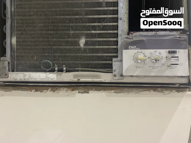 مكيف شباك  فوجي اليتريك المعلومات أمامك في الصوره صنع مقاس إلى آخره. نظيف يبرد