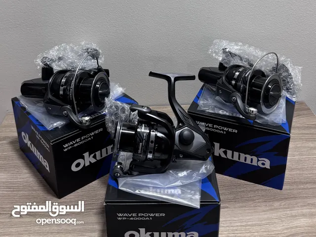 Okuma fishing reel 4000&6000 - مكاين اوكوما