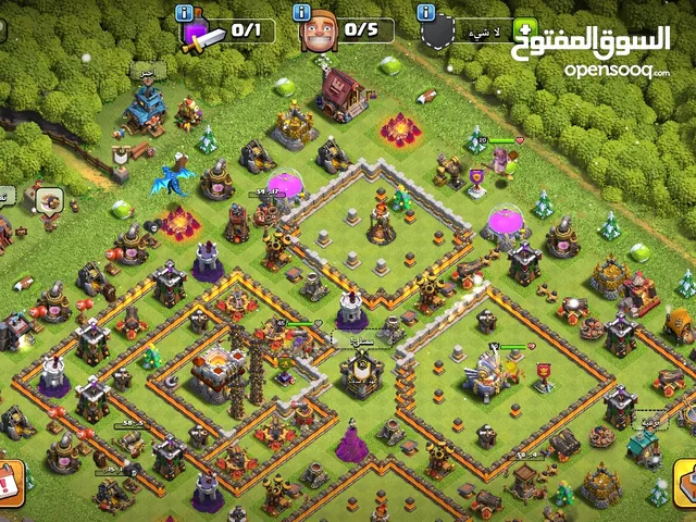 حسابات كلاش اوف كلانس للبيع