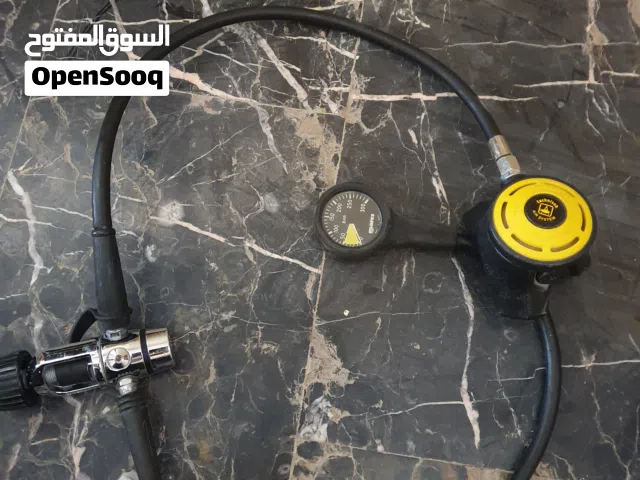 مزود هواء للغوص مع مقياس الهواء بالاسطوانة مستعمل