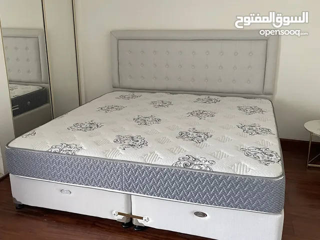 Premium Super King Size 200x200 cm Bed – Mattress + Frame + Headboard in Al Lhobar