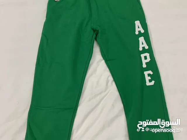 Aape green sweat pants
