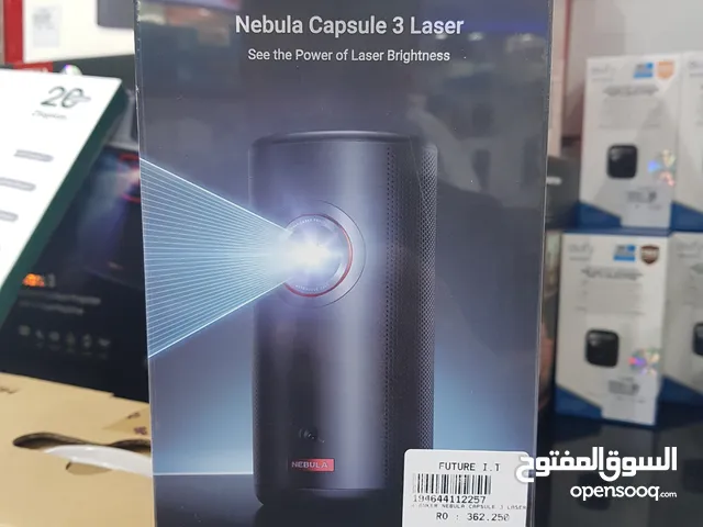 Anker Nebula Capsule 3 Laser Portable Projector Displays 300 ISO Lumens 1080P HD  يعرض جهاز العرض