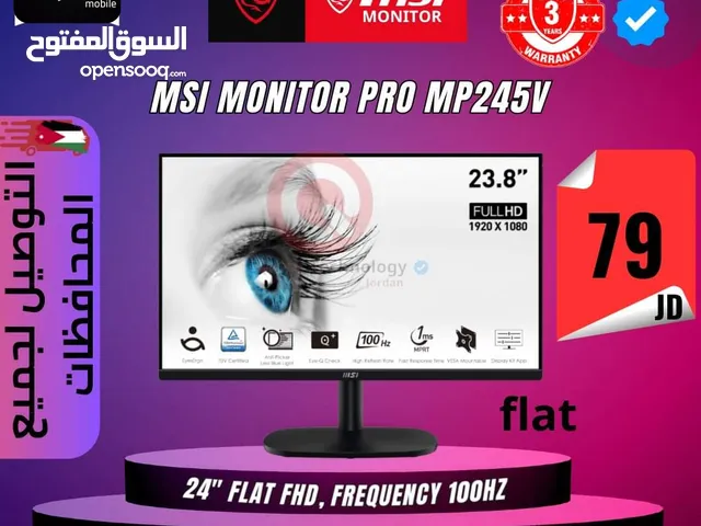 23.8" MSI monitors for sale  in Amman