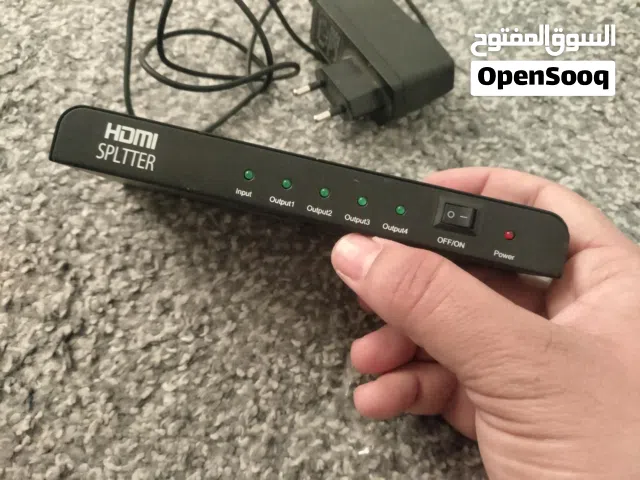 موزع اربع مداخل ( سبليتر) بسعر حرق دقة 4k