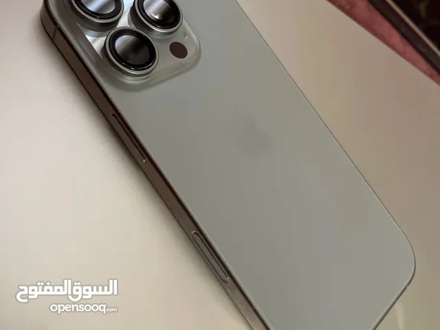 مستعمل شهرين iPhone 16 pro 128GB titanium