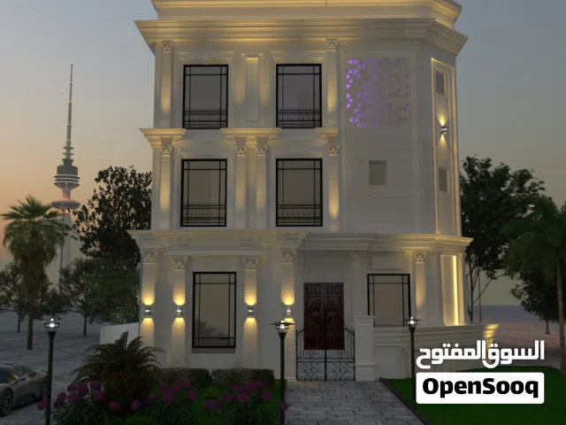 تصميم واجهات 3d بيت بيوت فيلا فلل قصر محل ديكور داخلي وخارجي عمارة شاليه