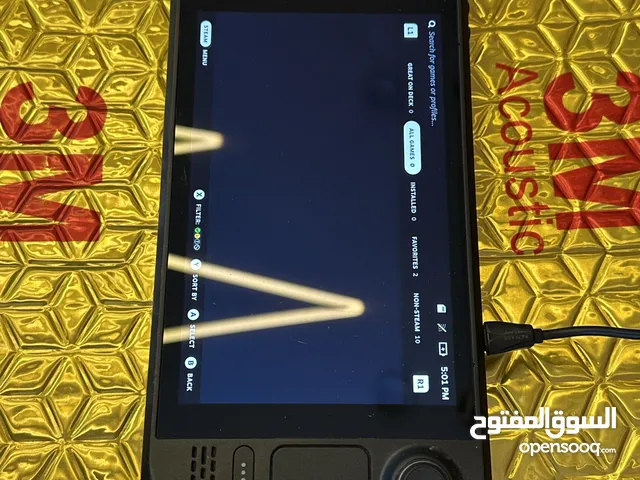 ستيم ديك 256G - Steam Deck قابل للتفاوض من شركه ڤالڤ الجهاز نضيف جدا جدا جدا ولا يشكو من اي خلل وعطل
