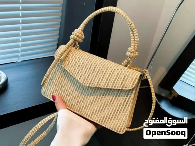 Women’s Woven Handbag (small totebag) – Elegant Straw-Style Shoulder & Hand Carry Bag  Lightweight