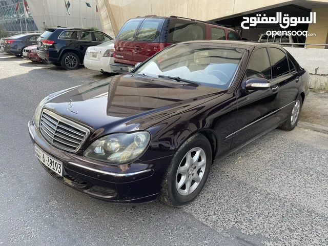 مرسيدس S 350 خمري غامق 2004