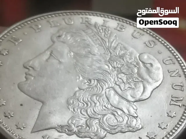 عملة دولار مورجان فضه عيار900 اصلي