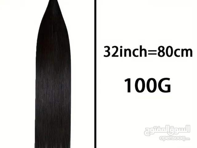 شعر برازيلي اصلي مية بالمية طول 81 سم وزن 100 جرام