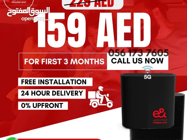 etisalat home internet service Wi-Fi Connections