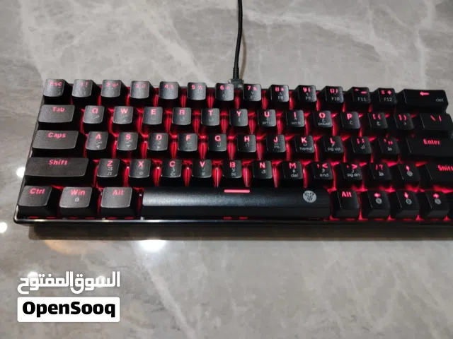 كيبورد قيمنق فانتيك عربي انجليزي Fantech Atom63 MK859 السعر قابل للتفاصل
