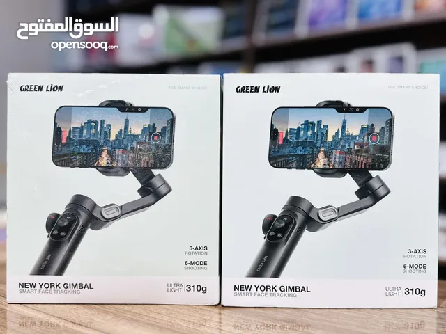 Green Lion New York Gimbal Smart Face Tracking ضمان لمدة عام واحد لتتبع الوجه الذكي من جيمبال
