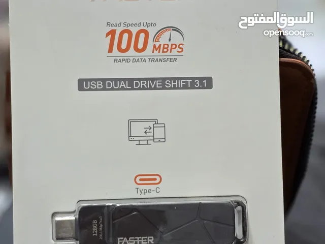 وصلت وجبة فلاش 128 كيكه يربط على نقال مباشر مدخل تايبسي اصلي ضمان