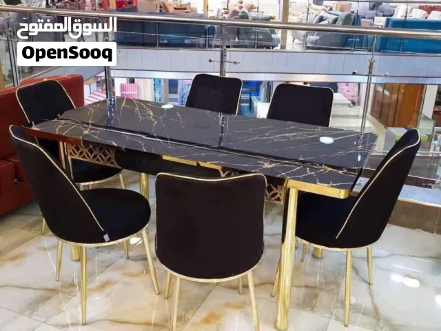 طاولات طعام تركي 6 كرسي وصلت حديثا شامل تركيب