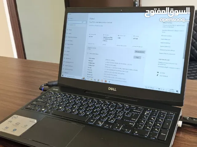 للبيع لابتوب للألعاب مستعمل بحالة ممتازة (مع الشاحن الاساسي)