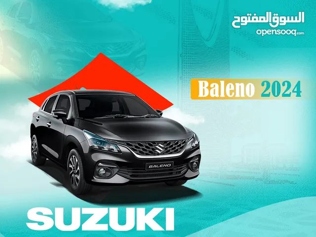 Suzuki Baleno 2024 for rent - free delivery for monthly rent