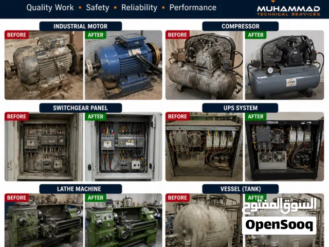 Industrial Motor & Pump Maintenance Services  Testing & Repair