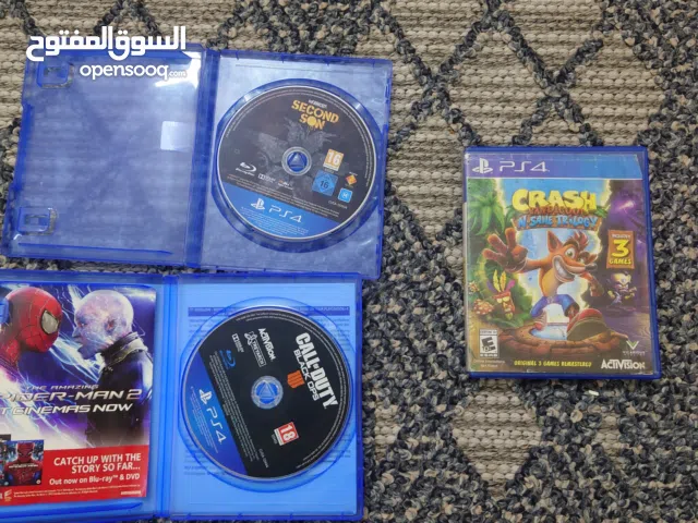 crash bandicoot, infamous second son, black ops 4 for sale ps4