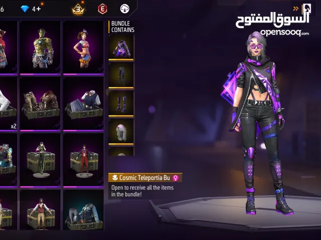 Free Fire Mena server account for sale