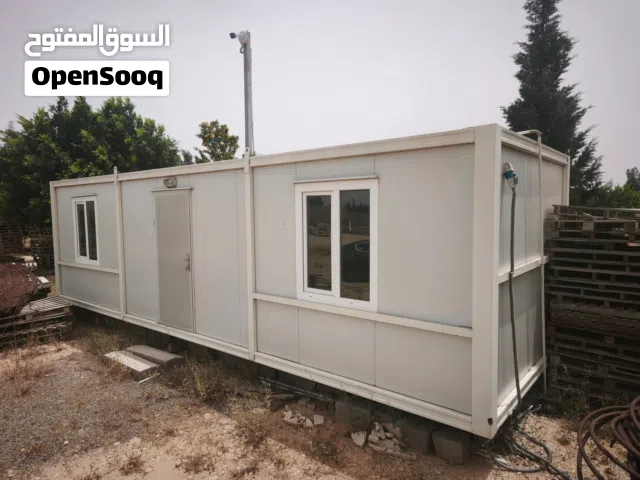للبيع تريلا سكنية جاهزة شبه جديدة مقاس 9x3