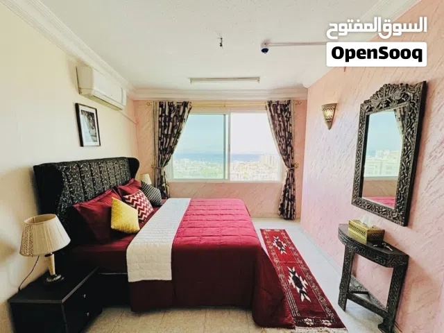 شقة مطلة عالبحر للايجار اليومي في وسط السوق