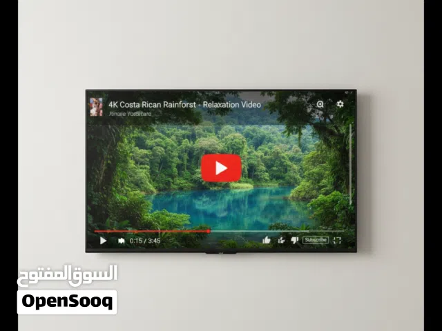 النوع: تلفزيون سمارت الحالة: ممتازة / نظيف العيوب: لا يوجد الاتصال: Wi-Fi التطبيقات: YouTube – Netfl