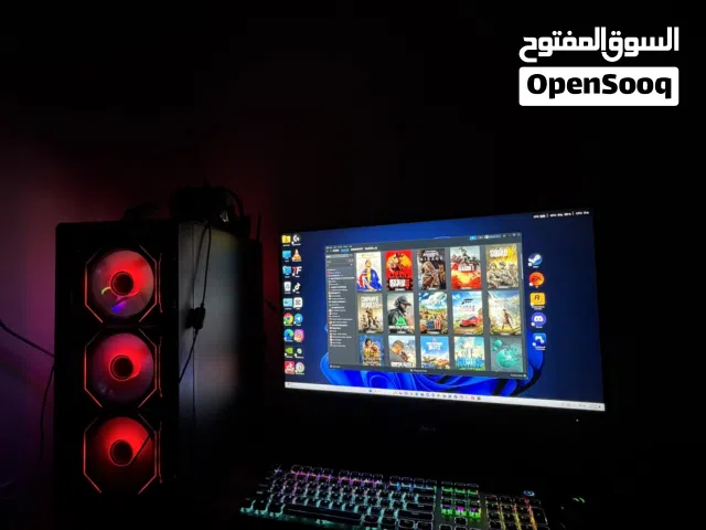 تجميعة العاب و مونتاج قوية جداً 5060 واي فاي رام 32G سعر مناسب استخدام قليل