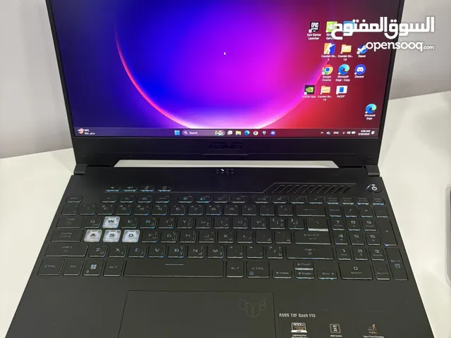 Gaming laptop Asus tuf dash f15 لابتوب ألعاب قوي جدا بمواصفات عالية