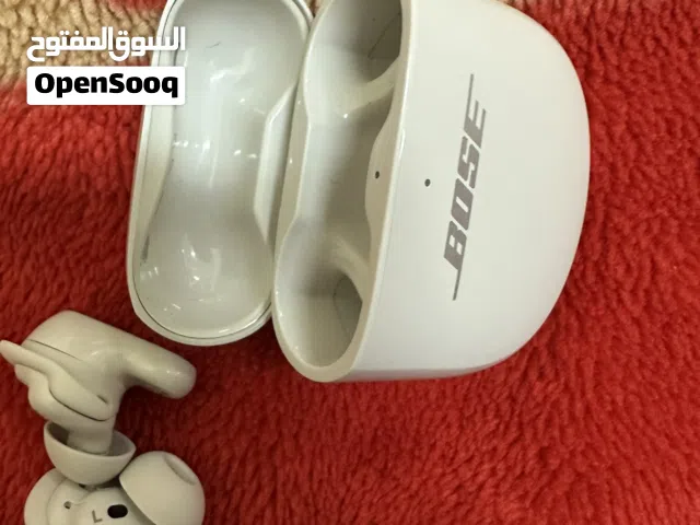 سماعات Bose أصلية — عزل ضوضاء خرافي + صوت فاخر شبه جديدة