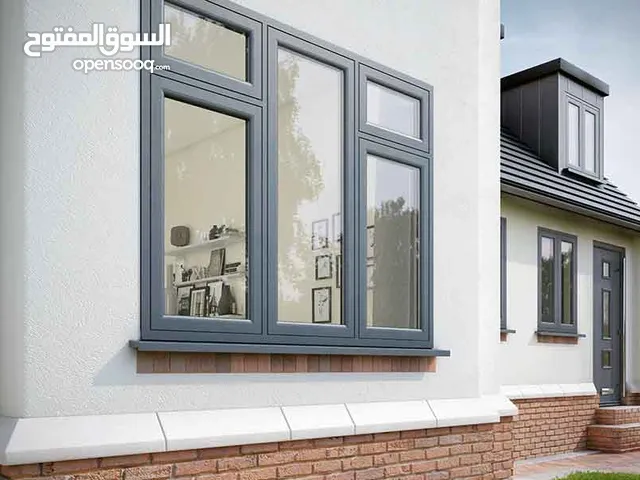 مصنع ابواب upvc والمنيوم وزجاج افضل الاسعار بالسوق خدمة الاستعلام اي وقت قدرة على المشاريع الضخمة