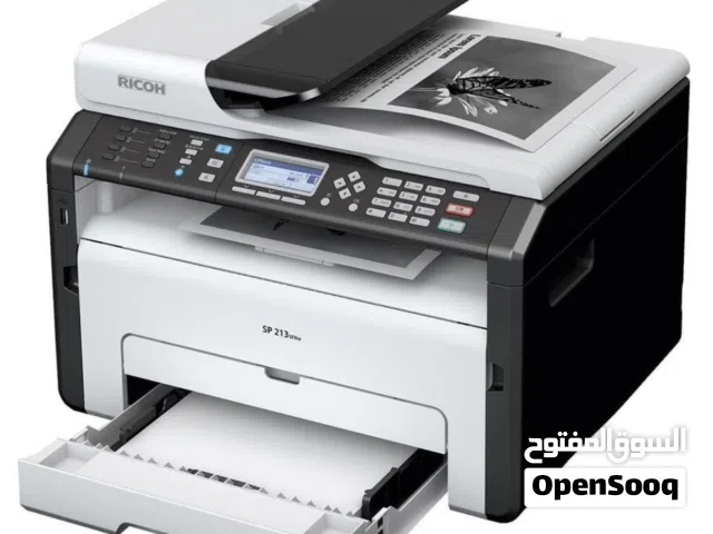 طابعة Ricoh SP 213SFNw للبيع بحالة ممتازة