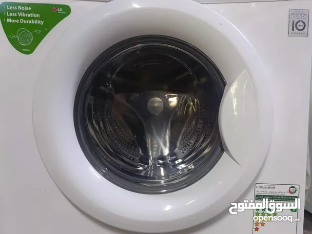 LG 7 Kg Front Load Washing Machine, 6 Motion Direct Drive Motor, White Color,