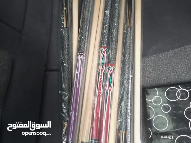 استيكات تيتانيوم قطعتين بلياردو اصلي