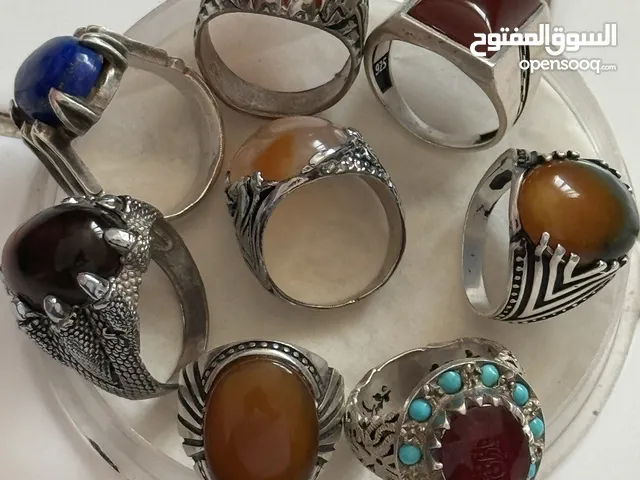 خواتم فضة مرتب