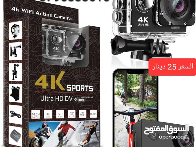 كاميرا أكشن رياضية للمغامرات بدقة مذهلة 4K ومستشعر 20 ميغا بكسل مع عدسة 170 درجة مقاومة للماء ومتعدد